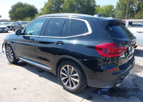2019 BMW X3 Sdrive30I from USA, damaged, VIN 5UXTR7C58KLF30884